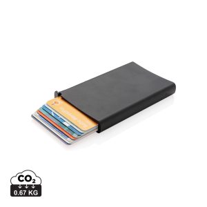 Standard aluminium RFID cardholder, black