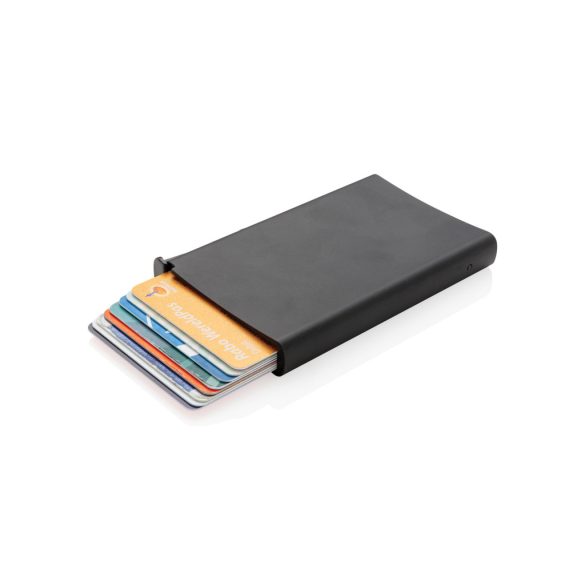 Standard aluminium RFID cardholder, black