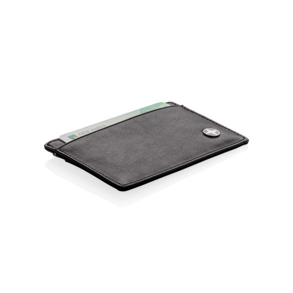 RFID anti-skimming card holder, black