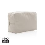   Impact Aware™ 285 gsm rcanvas toiletry bag undyed, off white