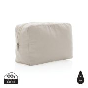   Impact Aware™ 285 gsm rcanvas toiletry bag undyed, off white