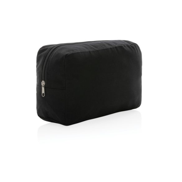 Impact Aware™ 285 gsm rcanvas toiletry bag undyed, black