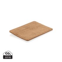 ECO cork secure RFID slim wallet, brown