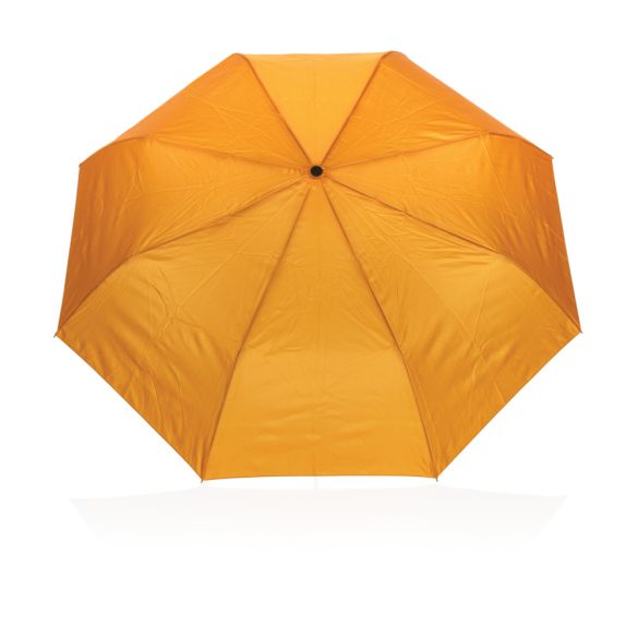 21" Impact AWARE™ 190T mini auto open umbrella, orange