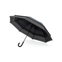   Swiss Peak AWARE™ 23" to 27" expandable umbrella, black