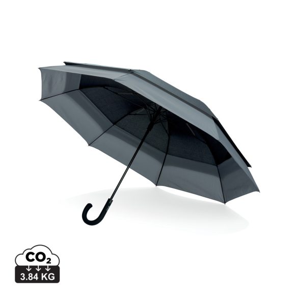 Swiss Peak AWARE™ 23" to 27" expandable umbrella, black