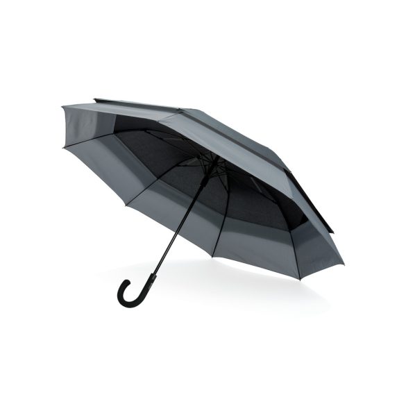 Swiss Peak AWARE™ 23" to 27" expandable umbrella, black