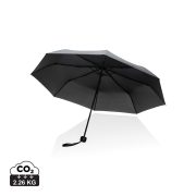 20.5" Impact AWARE™ RPET 190T mini umbrella, black