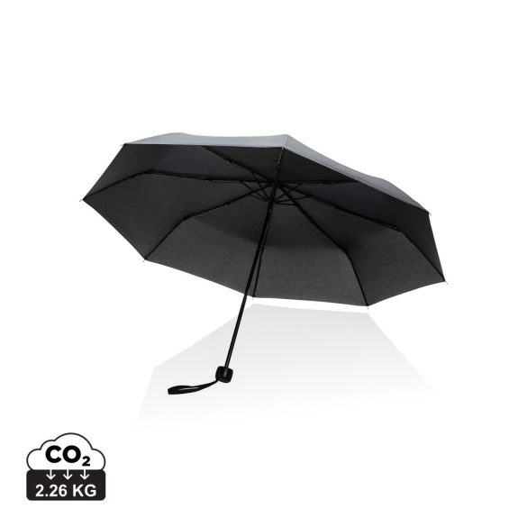 20.5" Impact AWARE™ RPET 190T mini umbrella, black