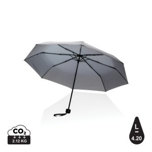 20.5" Impact AWARE™ RPET 190T mini umbrella, anthracite