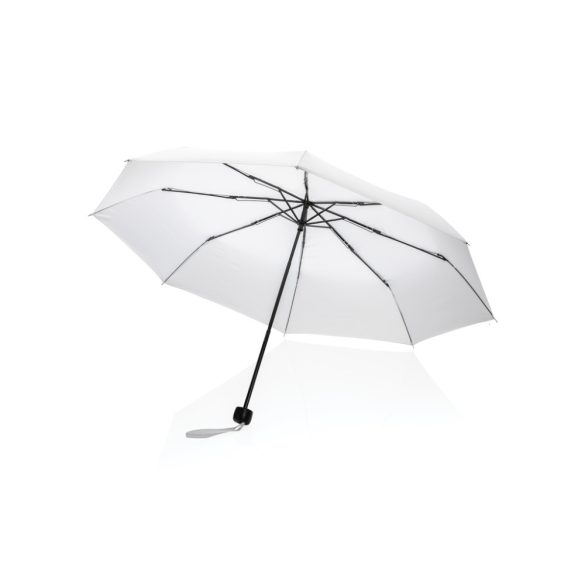 20.5" Impact AWARE™ RPET 190T mini umbrella, white