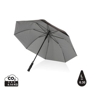 27" Impact AWARE™ RPET 190T dual colour auto open umbrella