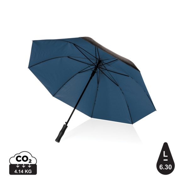 27" Impact AWARE™ RPET 190T dual colour auto open umbrella,