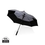   27" Impact AWARE™ RPET 190T auto open stormproof umbrella, anthracite