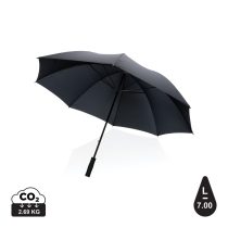   30" Impact AWARE™ RPET 190T Storm proof umbrella, black