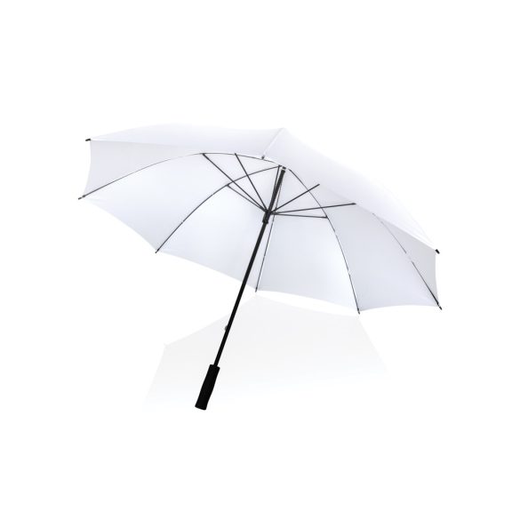 30" Impact AWARE™ RPET 190T Storm proof umbrella, white