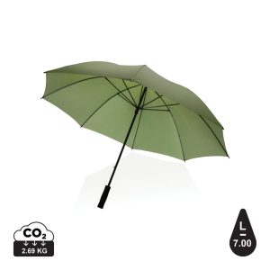 30" Impact AWARE™ RPET 190T Storm proof umbrella, green