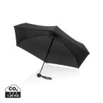   19.5" Aware™ RPET super mini manual 190T Pongee umbrella, black