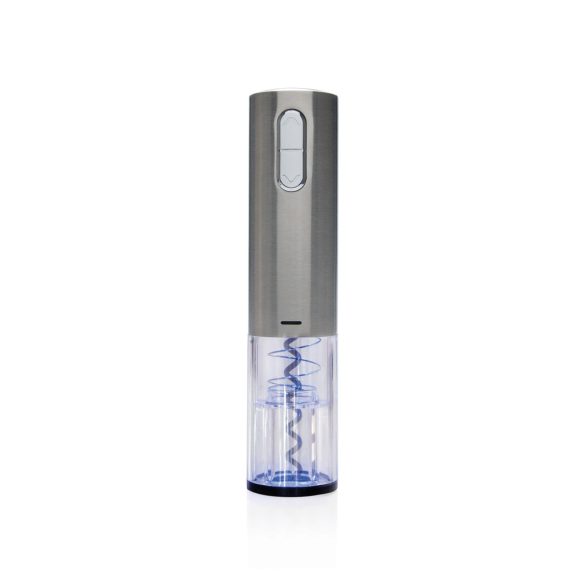Electric wine opener - USB rechargeable, grey