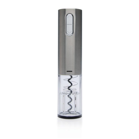 Electric wine opener - USB rechargeable, grey