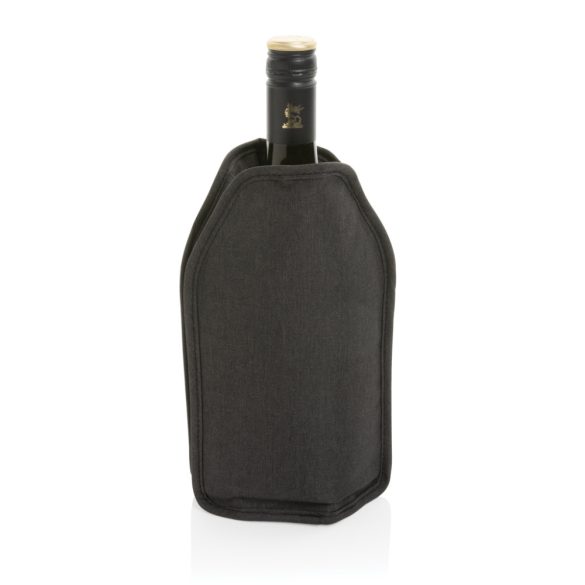 Vino AWARE™ RPET wine cooler sleeve, black