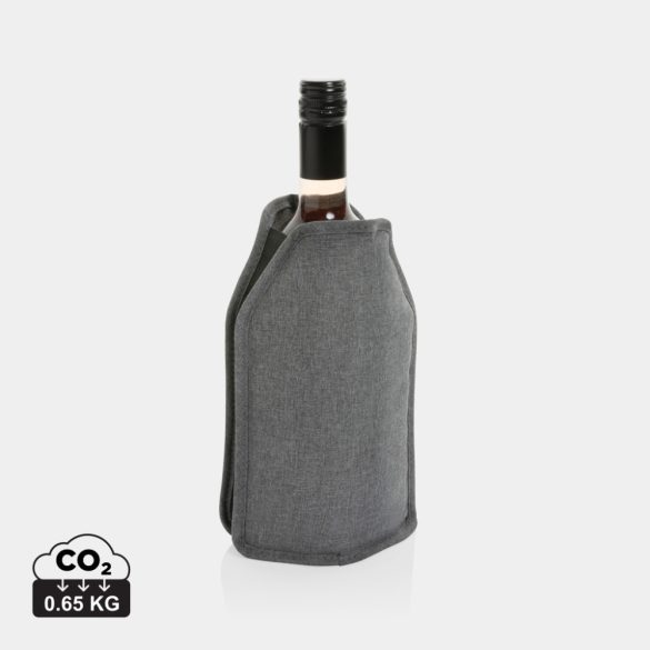 Vino AWARE™ RPET wine cooler sleeve, grey