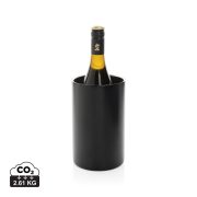   Vino RCS certified recycled stainless steel wine bucket, black