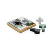 Cree wooden puzzle, brown