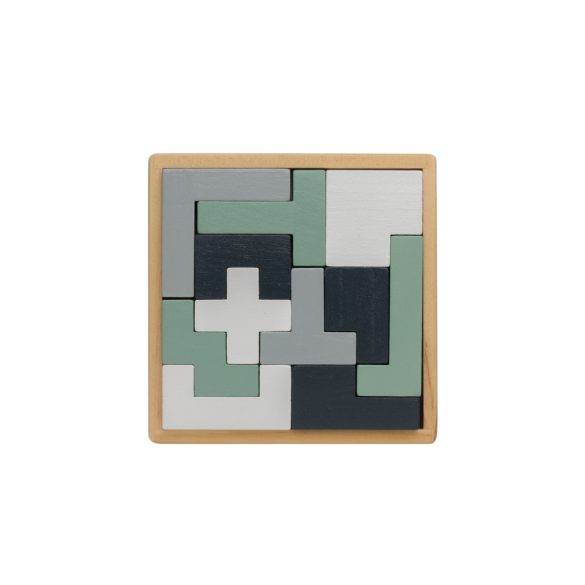 Cree wooden puzzle, brown
