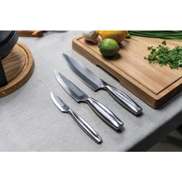 BOSKA Kitchen Knives Monaco+, set of 3, steel