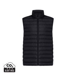IQONIQ Meru men recycled polyester bodywarmer, black