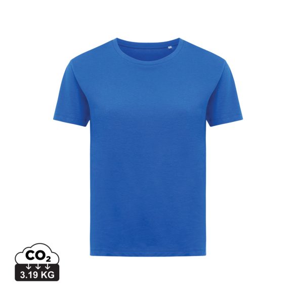 Iqoniq Yala women lightweight recycled cotton t-shirt, royal blue