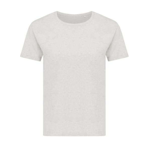 Iqoniq Yala women recycled cotton t-shirt, light heather grey