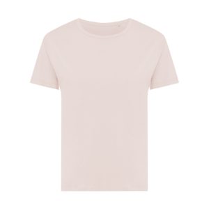 Iqoniq Yala women recycled cotton t-shirt, cloud pink