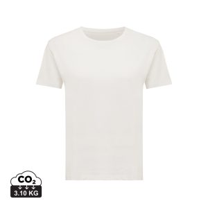 Iqoniq Yala women lightweight recycled cotton t-shirt, ivory white