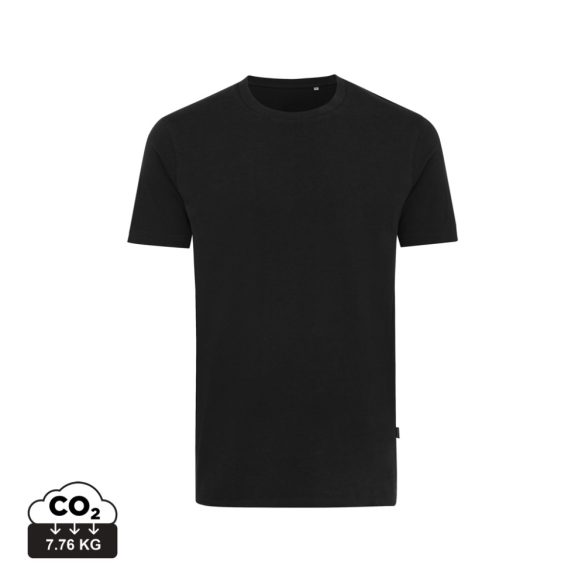 Iqoniq Bryce recycled cotton t-shirt, black