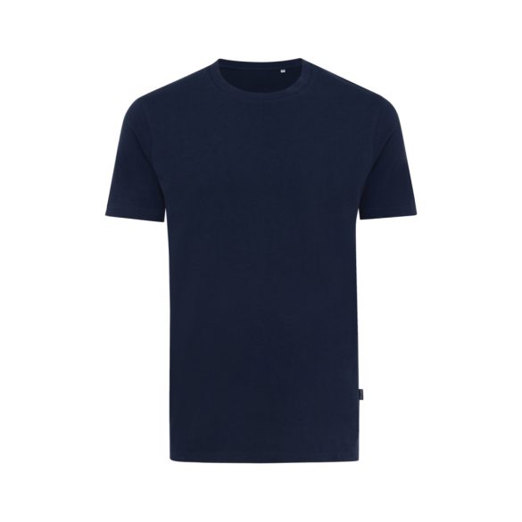 Iqoniq Bryce recycled cotton t-shirt, navy