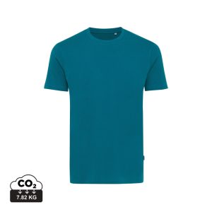 Iqoniq Bryce recycled cotton t-shirt, verdigris