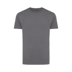 Iqoniq Bryce recycled cotton t-shirt, anthracite