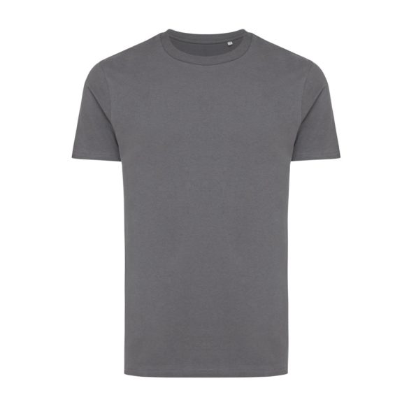 Iqoniq Bryce recycled cotton t-shirt, anthracite