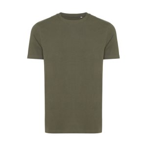 Iqoniq Bryce recycled cotton t-shirt, khaki