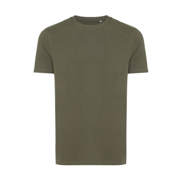 Iqoniq Bryce recycled cotton t-shirt, khaki