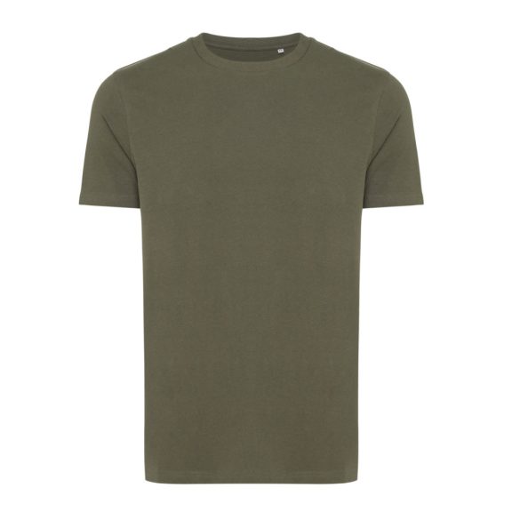 Iqoniq Bryce recycled cotton t-shirt, khaki