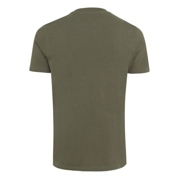 Iqoniq Bryce recycled cotton t-shirt, khaki