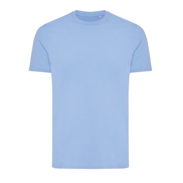 Iqoniq Bryce recycled cotton t-shirt, sky blue