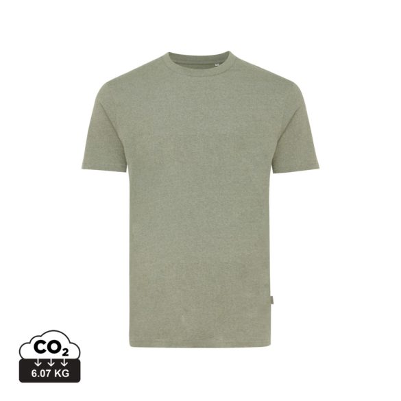 Iqoniq Manuel recycled cotton t-shirt undyed, green