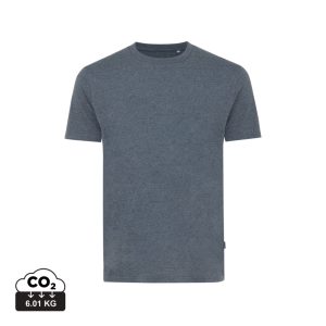 Iqoniq Manuel recycled cotton t-shirt undyed, navy