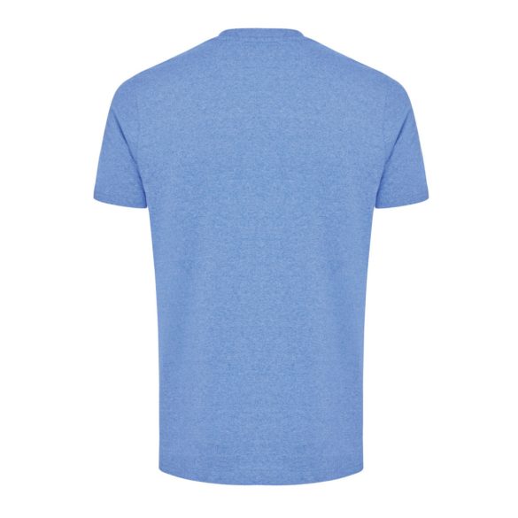 Iqoniq Manuel recycled cotton t-shirt undyed, heather blue