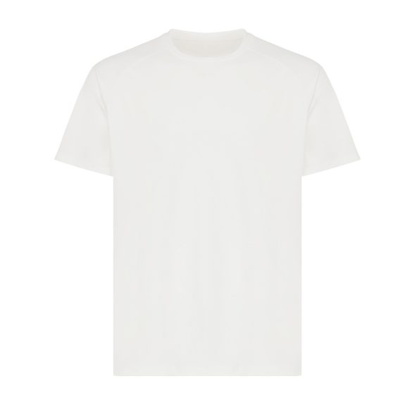 Iqoniq Tikal recycled polyester quick dry sport t-shirt, white