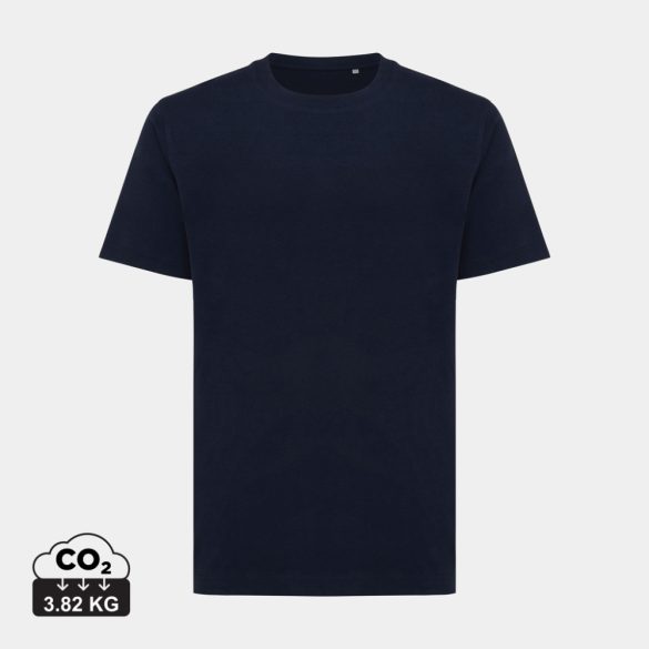 Iqoniq Kakadu relaxed recycled cotton t-shirt, navy